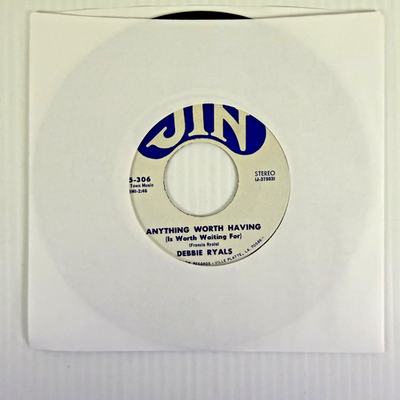 #ad #ad Debbie Ryals 45 Single Record Vinyl Anything Worth Having Is Worth Waiting For $20.00