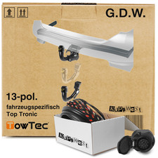 Für Mazda 3 Fliessheck BP G.D.W. Anhängerkupplung abnehmbar & 13poliger E-Satz