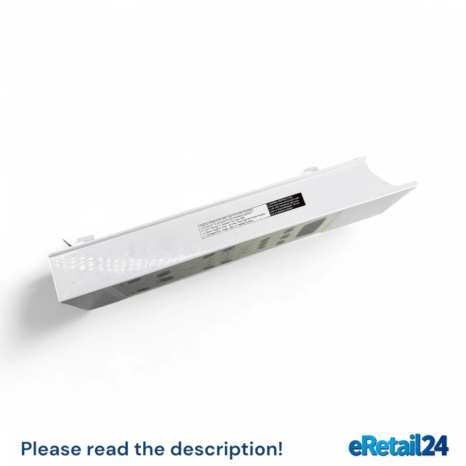 Panel de control OEM Whirlpool W10333864 W10333862 W10333863 W10333859 (BLANCO) Foto 3 de 4