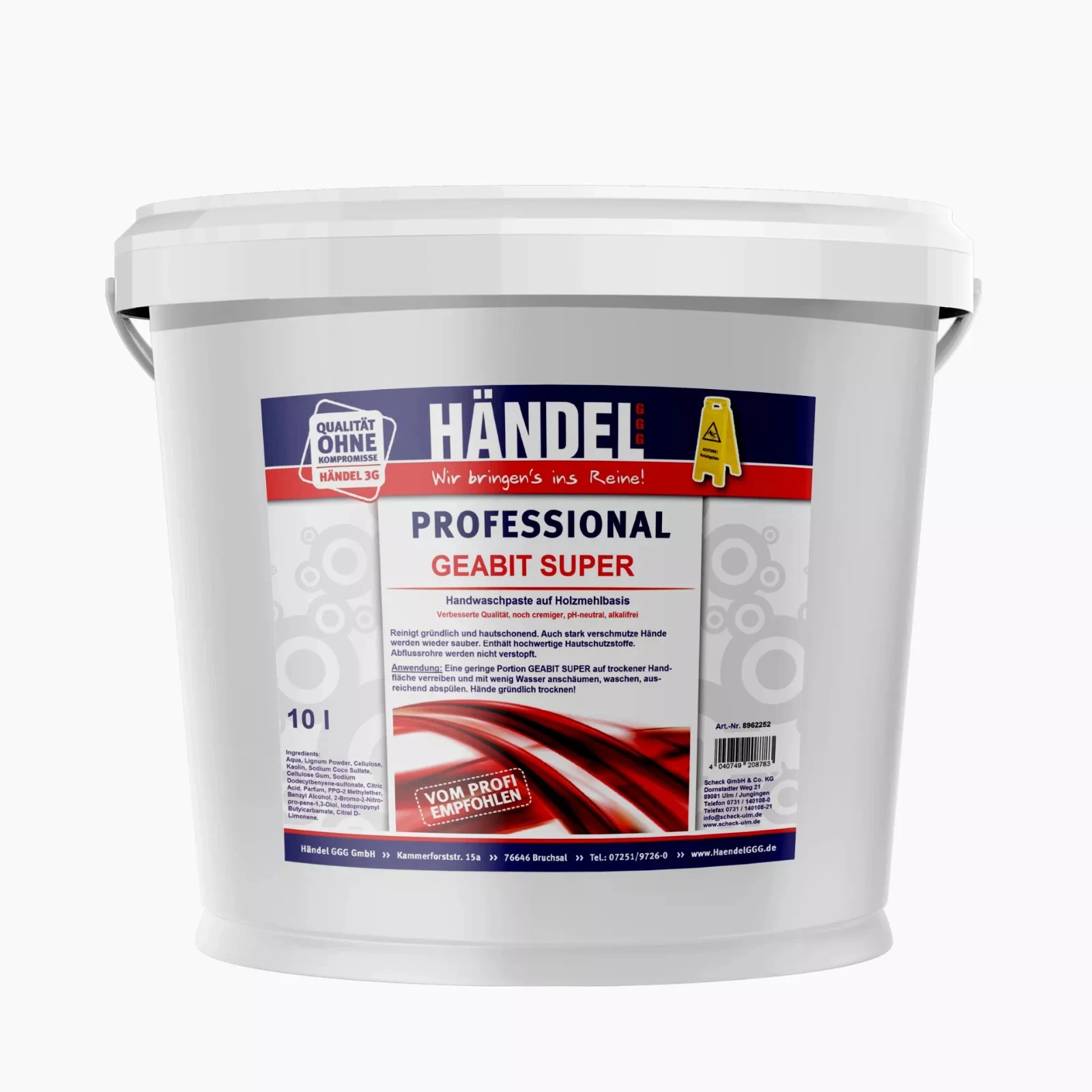 Händel 3G Geabit 3G Handwaschpaste 10L