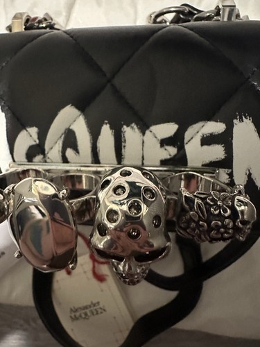Alexander McQueen Micro Knuckle Bag - Picture 10 of 13