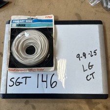 Niehoff Automotive Products TRW 18 Gauge Primary White Wire 26-189