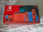 Nintendo Switch Mario Red & Blue Edition Home Console 32GB Wi-Fi HDMI 1080p