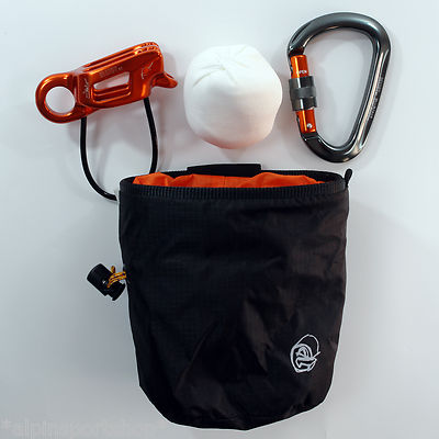 Set Elliot HMS Karabiner 28kN, Tuber Guide Pro (ATC, Tube), Chalk Bag, Chalkball