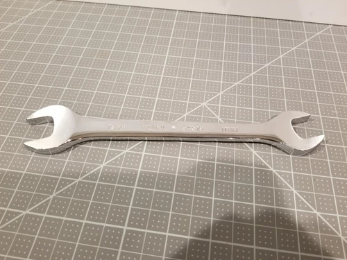 Husky 34519 17mm-19mm Double Open End Wrench. - Made In USA