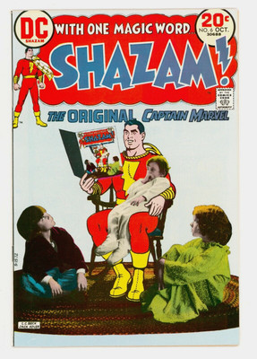 Shazam #6 Sehr guter Erhaltungszustand Plus KOSTENLOSER VERSAND weiße Seiten