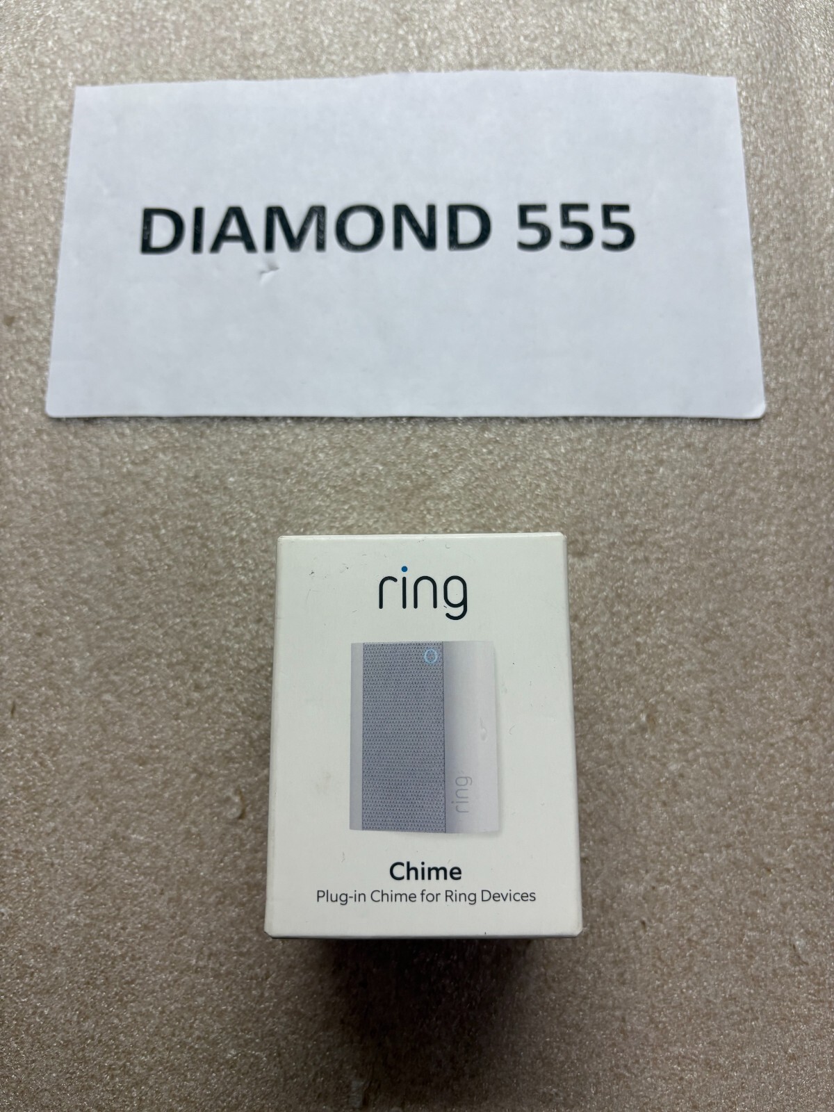 White Ring Door Chime with 1450 Range for Smart Home Alerts-image