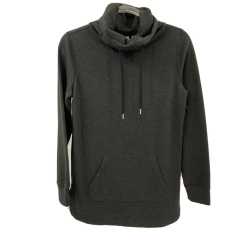 Gap Womens Gray Fleece Turtleneck 