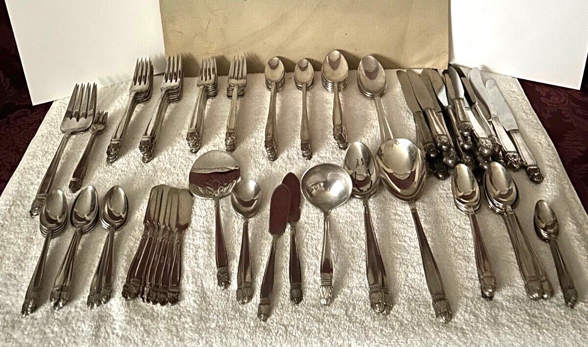 Holmes & Edwards 1900-1940 Flatware-Place Setting Antique US