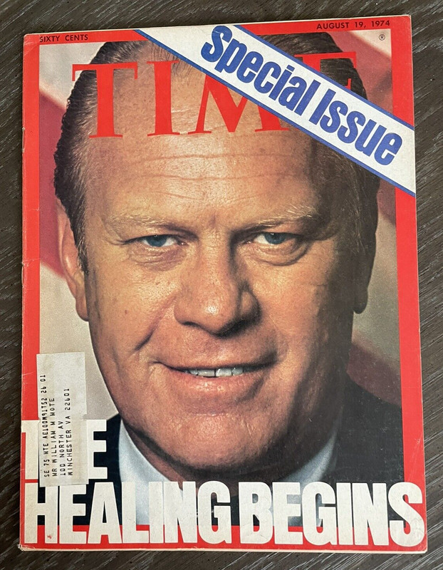 Time, August 19 1974 Special Issue"The Healing Begins"