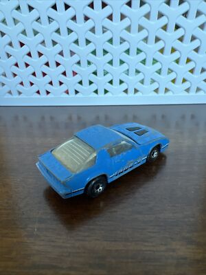 Vintage Matchbox 1985 Camaro Iroc-Z 28 Car Blue Die Cast 1:63 | eBay
