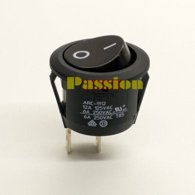 1PC NEW DEFOND ARC-1112 12A 125V 2 positions 2 Pins Rocker Switch