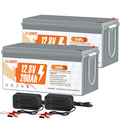 400AH LiFePO4 12V Lithiumbatterie BMS 2,5kW Akku 10000 Zyklen Wohnmobil Solar