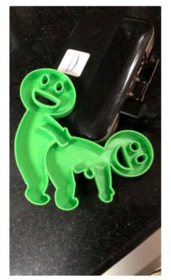 Sex Plätzchen Gebäck Keksausstecher Glasur Fondant Backen Ton Junggesellinnenabschied Erwachsene