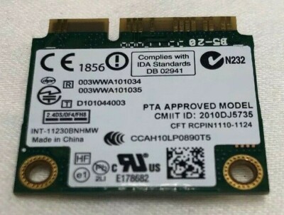 Dell Inspiron N5110 Wifi Card 07KGX9 Grade 