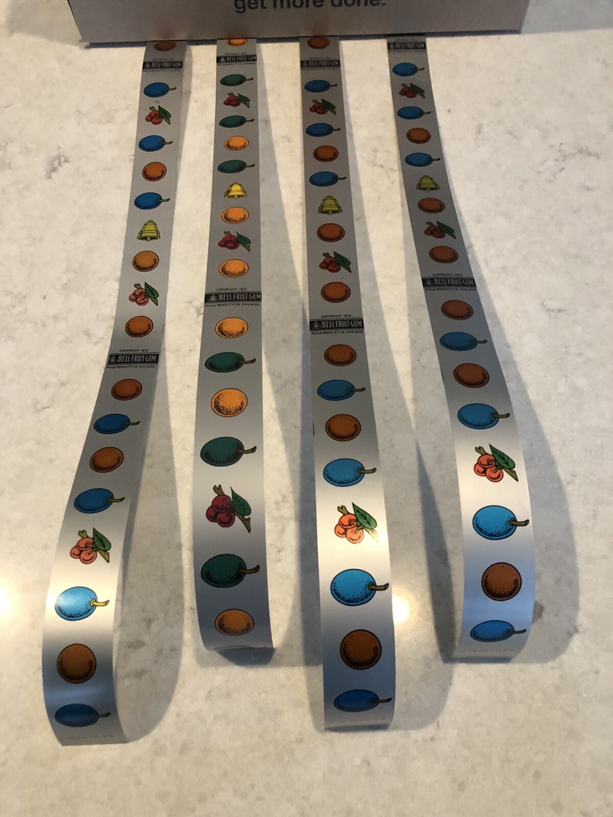 Mills Slot Machine Reel Strips CC539 CH1C eBay