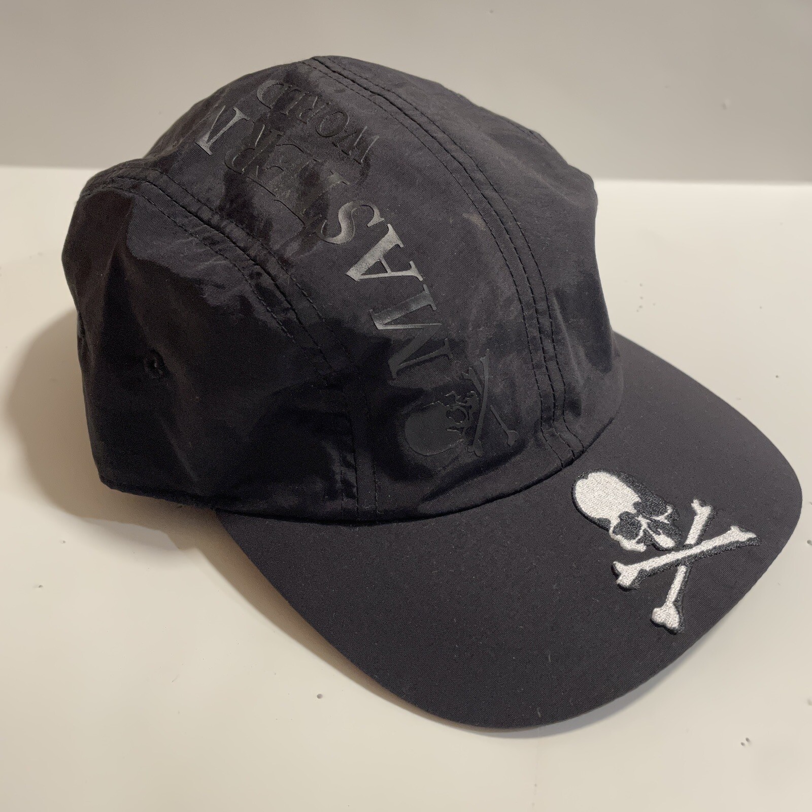 Mastermind JAPAN Hat Camp 5 Panel Cap Mitchell Ness Wtaps Bape Chrome Hearts Vtg