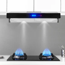 29.5in Range Hood 294CFM, Under Cabinet Kitchen Vent Hood with 3 Speed Fan