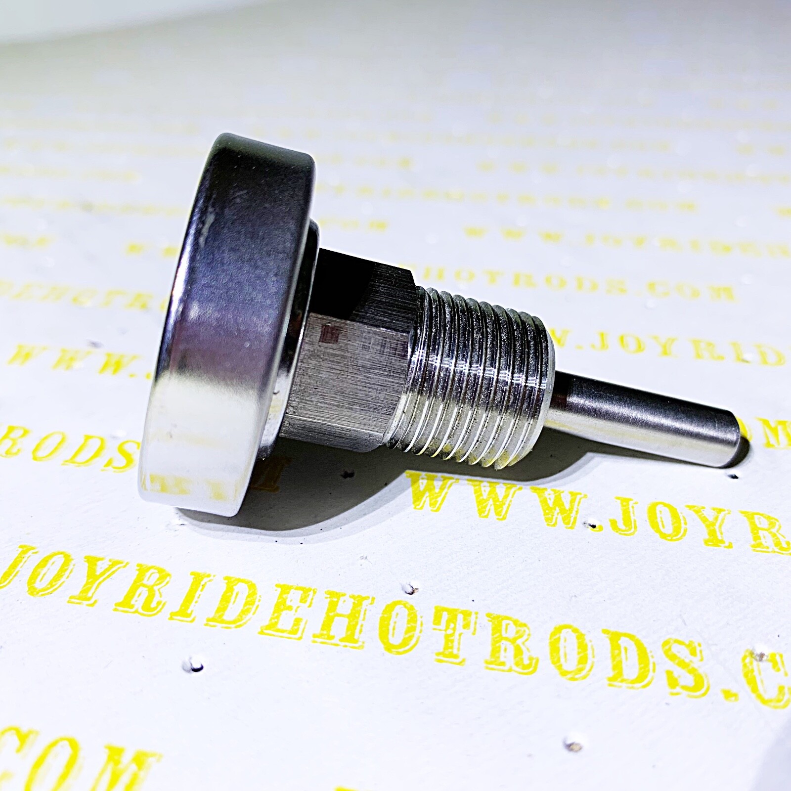 Moon Direct Fit Engine TEMPERATURE Gauge MOONEYES Liquid Filled 1