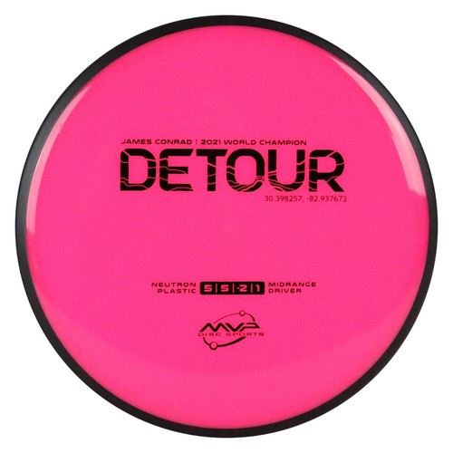 MVP Disc Golf James Conrad Signature Neutron Detour Midrange 5/5/-2/1 - Choose - Picture 7 of 34