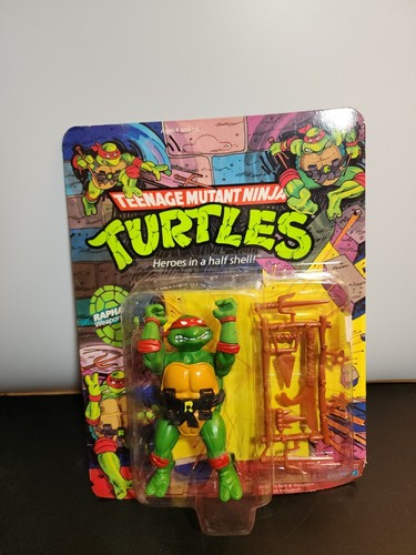 TMNT Ninja Turtles 1988 RAPHAEL 10 Back UNPUNCHED ...