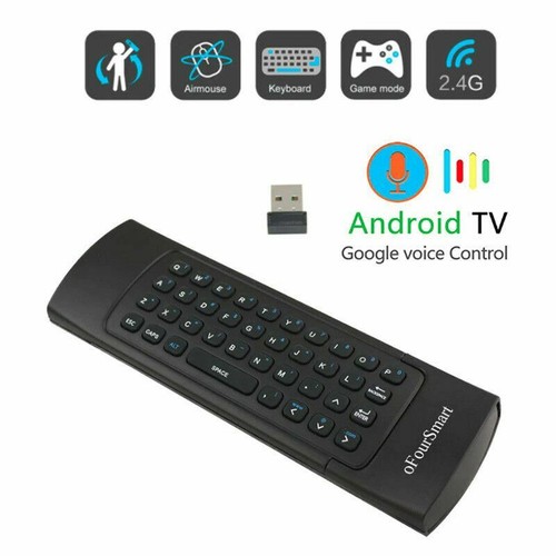Air Mouse Keyboard 2.4G USB Voice Control Remote for PC TV Box HDTV PS4 XBox - Picture 6 of 8