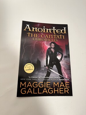 SIGNED Maggie Mae Gallagher Autographed Card Anointed Cantati Chronicles Author