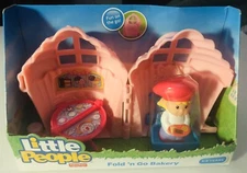 Fisher-Price Little People Fold 'n Go Bakery