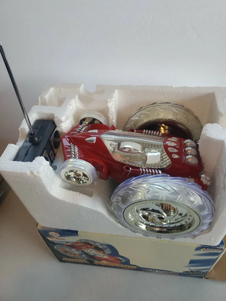 Vintage Final Tornado RTR RC Electric Stunt Car 49MHz Vehicle No.9026-1 w/box - Image 3 of 4