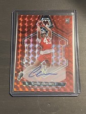 2024 Panini Mosaic Chris Braswell Auto /199 Red Color Match Tampa Bay Bucs