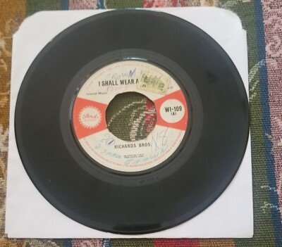 ジャマイカ7” Richard Brothers , The Baba Br I Shall Wear A Crown / Robin Hood none Dutchess /00050 Richards Bros*, Baba Brooks – I Shall Wear A Crown / Robin