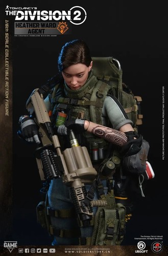 NIB USA! Soldier Story Division 2 Agent Heather Ward 1/6 Action Figure SSG-009 - 第 10/23 張圖片