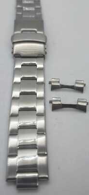 Armband OYSTER Edelstahl 100% Anschluss Gleis mm18-20-22 Kürzbar Mit Stifte