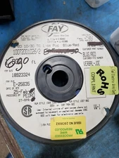 Striped Wire 20 AWG Gauge 680FT Car Boat Marine Tinned Copper Blue/Red