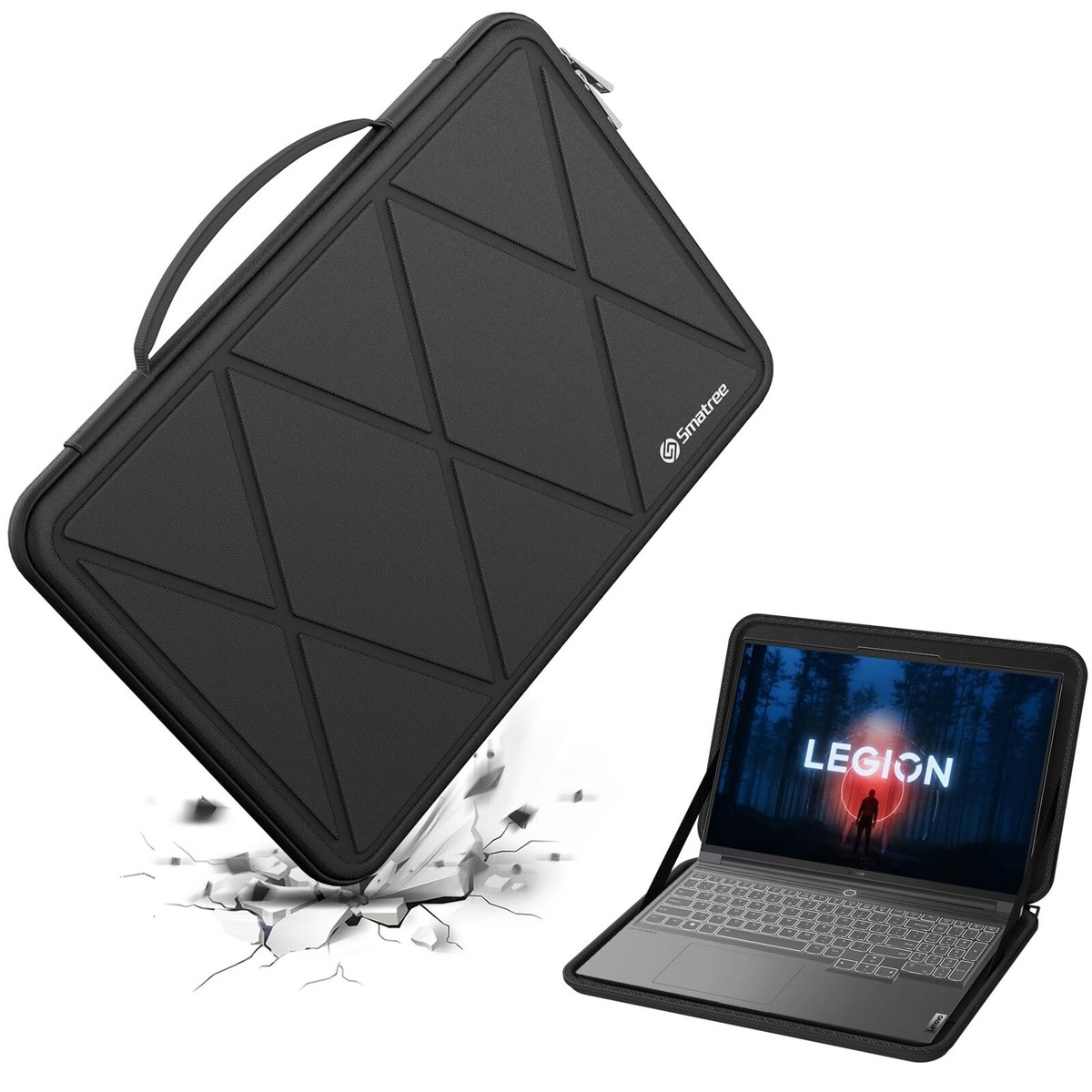 Smatree 15,6 Zoll Laptop Hülle für Lenovo Thinkpad E15, 16 Zoll Lenovo IdeaPad Pro 5, Harte