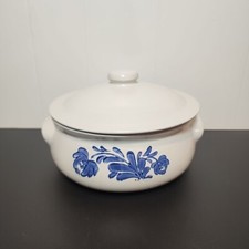 Pfaltzgraff Yorktowne Bean Pot 2 Quart Stoneware Casserole w Lid 315