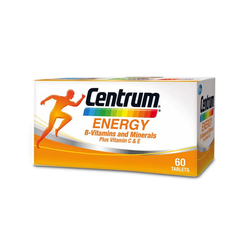 4 X 60s New Centrum Energy B-Vitamins and Minerals Multivitamin Reduce Tiredness - Picture 2 of 8