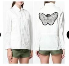 Zadig & Voltairewomen's White Kayak Brodé Jacket Size Xs No Tag New