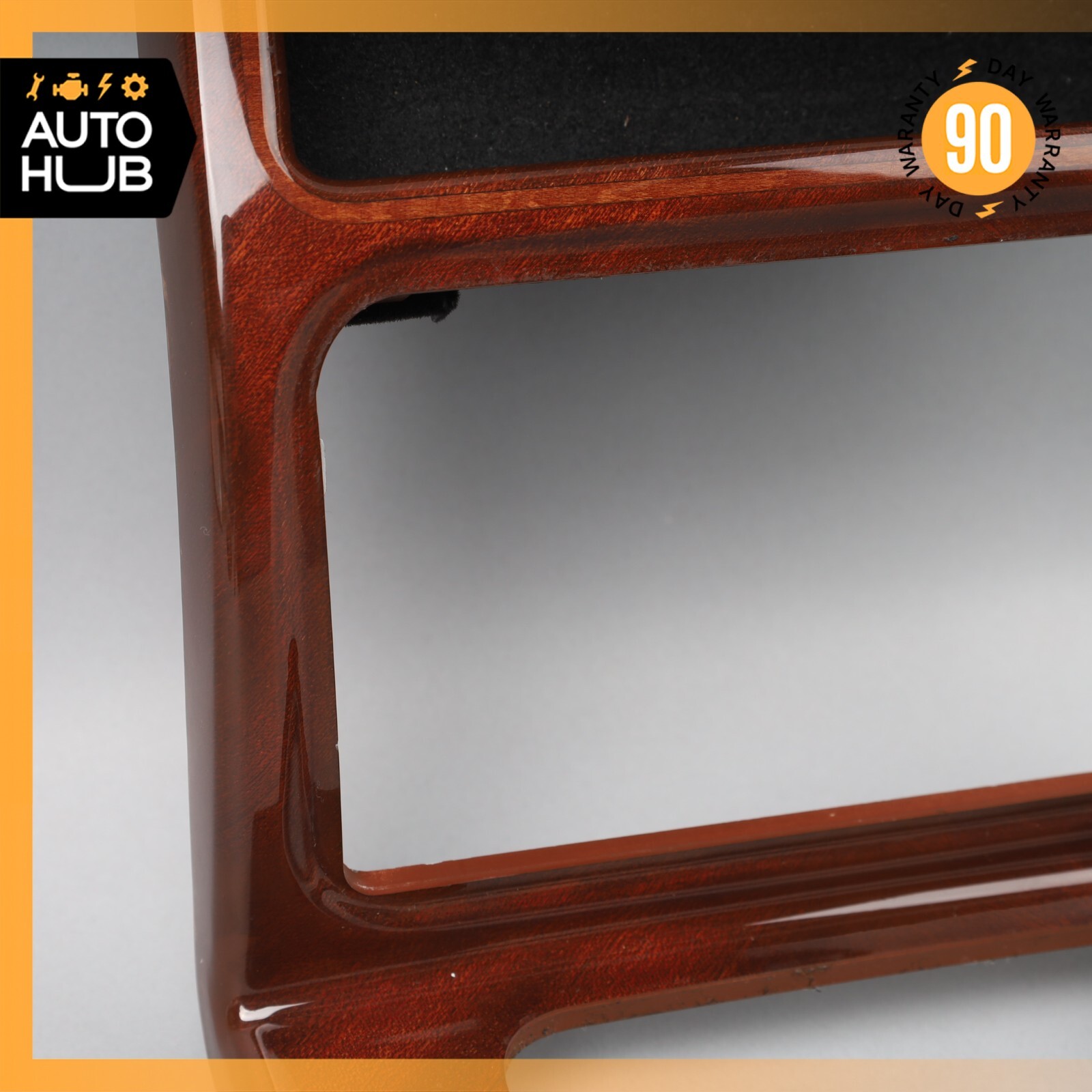 Maserati Quattroporte M139 Center Console Rear A/C Control Trim Bezel Wood OEM