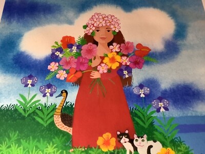 Rosalie Prussing - Makana (gift) Hawaian Original Limited Art 25