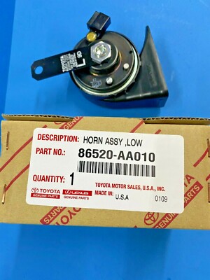 Genuine Toyota 86520-Aa010 Various Models Low Note (Pitch Genuine Toyota 86520-Aa010 Various Models Low Note (Pitch