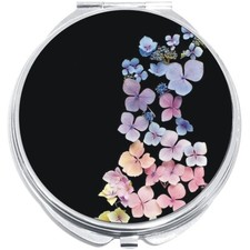 Colorful Flowers Compact with Mirrors - Perfect for your Pocket or Purse