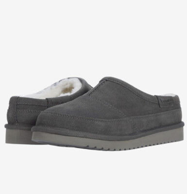 Koolaburra Men\'s Gray Suede Slip-On Loafers Koolaburra | Shoes | Koolaburra Mens Gray Suede Slipon  main image 2