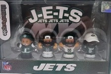 New York Jets Mattel Fisher Price NFL Little People Collector Series NEW Sealed