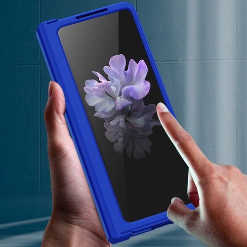 For Samsung Galaxy Z Fold 5 Fold 4/3 Anti Scratch Hard Hinged Flip Case Cover PC - Picture 7 of 17