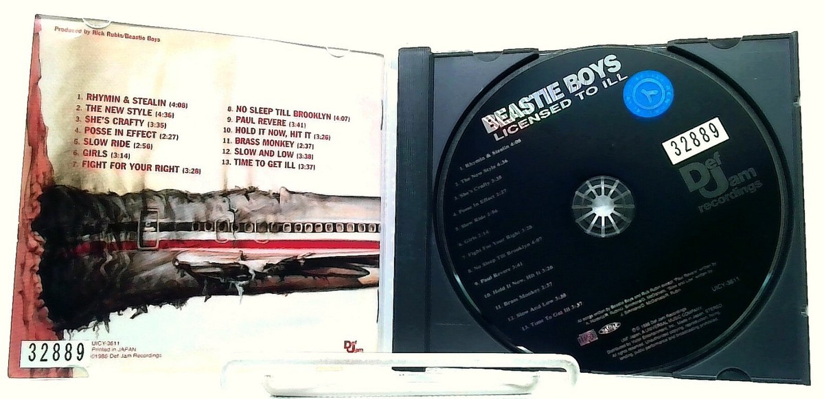 Licensed To ILL [CD with OBI] Beastie Boys/JAPAN/Hip Hop | eBay