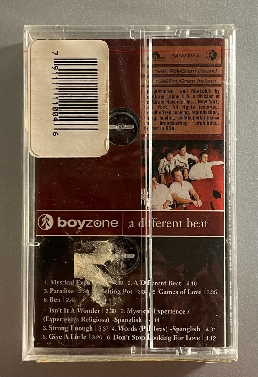 Boyzone アルバム4枚セット Boyzone ‎– A Different Beat (Cassette, Album) | eBay
