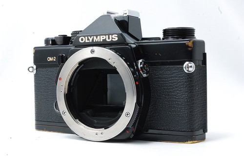 **For Parts** Olympus OM-2 35mm SLR Film Camera Body Only SN395217
