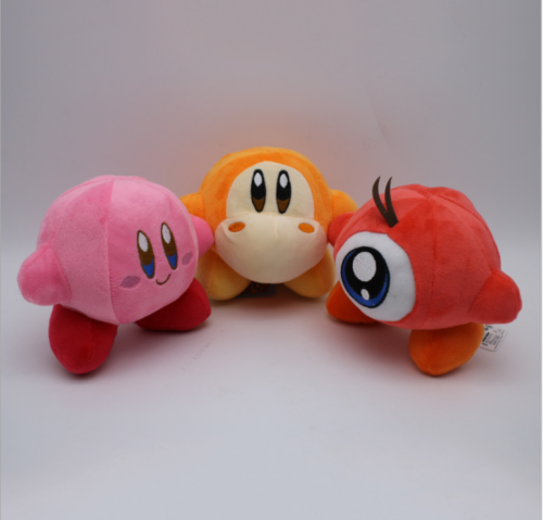 2pcs Nintendo Kirby Waddle Dee and Chef Kawasaki Plush Stuffed Soft Dolls Toys for sale online