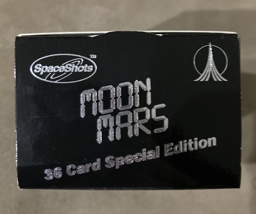 1991 Space Shots Moon Mars Embossed Cards (36) Special Edition, Mint in Open Box - Picture 2 of 7